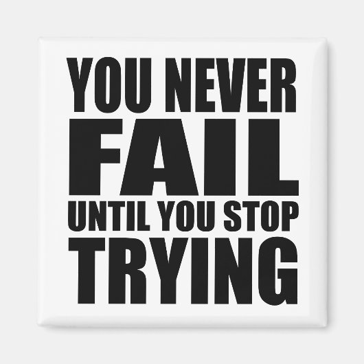 Motivierend Kurserfolg Magnet (Vorne)