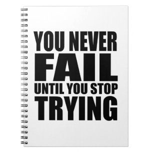 Motivierend Kurserfolg Notizblock