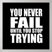 Motivierend Kurserfolg Poster (Vorne)