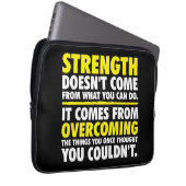 Motivierend Laptopschutzhülle (Vorne Rechts)