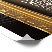 Motivierend- Laufen, Leben Poster (Ecke)