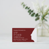 Motivierend Lautsprecher-Geschäfts-Karten Visitenkarte (Stehend Vorderseite)