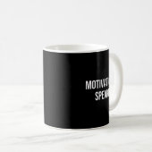 Motivierend Lautsprecher Kaffeetasse (VorderseiteRechts)
