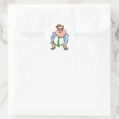 Motivierend Lautsprecher Runder Aufkleber (Tasche)
