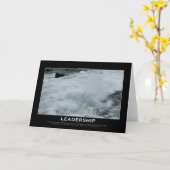 MOTIVIEREND LEADERSHILFE-Karte Karte (Gelbe Blume)