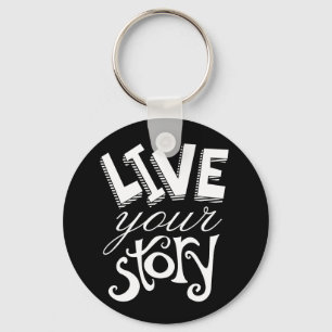 Motivierend leben Ihr Schlüsselanhänger