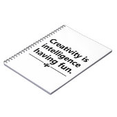 Motivierend Lebensjahr Notizblock (Linke Seite)