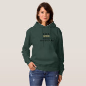 Motivierend Lebensquoten Hoodie (Vorne ganz)