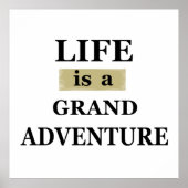 Motivierend Lebensquoten Poster (Vorne)