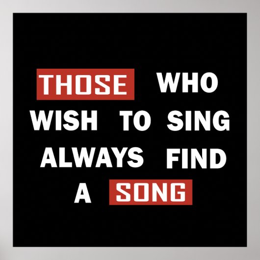 Motivierend Lebensquoten Poster (Vorne)