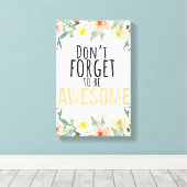 Motivierend Leinwanddruck (Insitu (Holzboden))