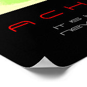 Motivierend Leistung Basketball Pop Kunst Poster (Ecke)