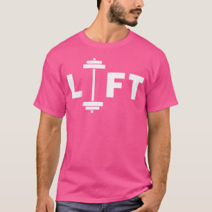 Motivierend Lifting Barbell Weichtraining T-Shirt