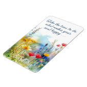 Motivierend machen Ihr Soul glücklich Personalisie Magnet (Linke Seite)