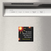 Motivierend Magnete ~Eleanor Roosevelt Quote Magnet (In Situ (Geschirrspüler))