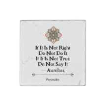 Motivierend Mandala Aurelius Truth Wisdom Zitat