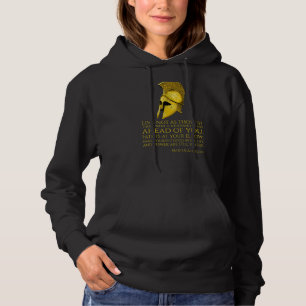 Motivierend Marcus Aurelius Zitat zum Leben Hoodie