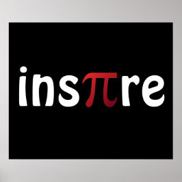 Motivierend Mathe Inspirierte Pi Poster