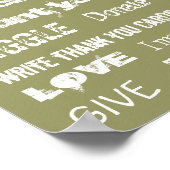 MOTIVIEREND Mauer von TRUST GOD MURAL Poster (Ecke)