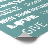 MOTIVIEREND Mauer von TRUST GOD MURAL Poster (Ecke)