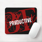 Motivierend Mausunterlage | ist produktive Zitate Mousepad (Mit Mouse)