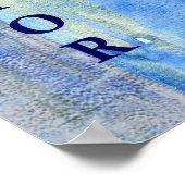 Motivierend Mentor Poster (Ecke)