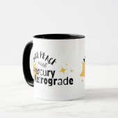Motivierend Merkur rückrograde Tasse (Vorderseite Links)
