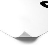 Motivierend Minimalistische Abstrakte Geometrie Poster (Ecke)