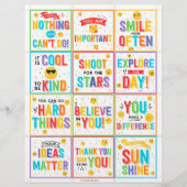 Motivierend Mittagskartons (Vorderseite)