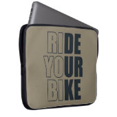 motivierend Mountainbike-Angebot Laptopschutzhülle (Vorne Rechts)