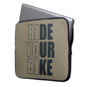 motivierend Mountainbike-Angebot Laptopschutzhülle (Vorderseite Links)
