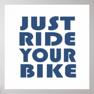 Motivierend Mountainbike-Angebot Poster