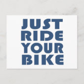 Motivierend Mountainbike-Angebot Postkarte (Vorderseite)