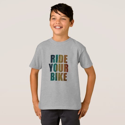 Motivierend Mountainbike-Angebot T-Shirt (Vorne ganz)