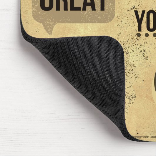 Motivierend Mousepad (Ecke)