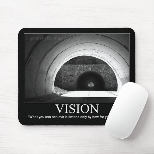 Motivierend Mousepad - VISION (Mit Mouse)