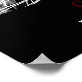 Motivierend Mut Tiger Freiheit mutig Poster (Ecke)