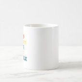 Motivierend Nachricht Saubere moderne Träumer Küns Kaffeetasse (Mittel)