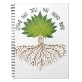 Motivierend Notebook Notizblock (Vorderseite)