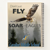 Motivierend Notebook Notizblock (Rückseite)