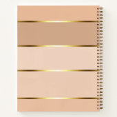 Motivierend Notebook Notizblock (Rückseite)