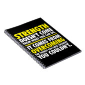 Motivierend Notizblock (Rechte Seite)