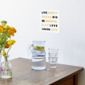 Motivierend Notizbuch Foliendrucke (Ablage(Küche))