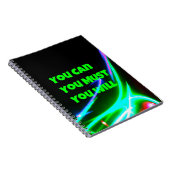 Motivierend Notizbuch Notizblock (Rechte Seite)