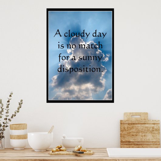 Motivierend oder Demotivationspopster Poster (Küche)