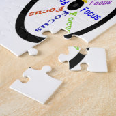 Motivierend oder inspirierende Fahrradwörter Puzzle (Seite)