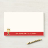 Motivierend Offerte für Sportler Post-it Klebezettel (Auf Schreibtisch)