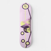 Motivierend personalisierbares Skateboard "INSPIRI (Vorderseite)