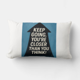 Motivierend Pfeil Lendenkissen