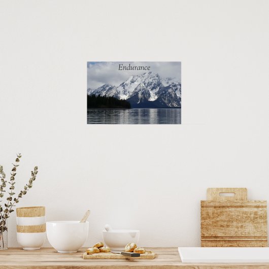 Motivierend Plakat (Küche)